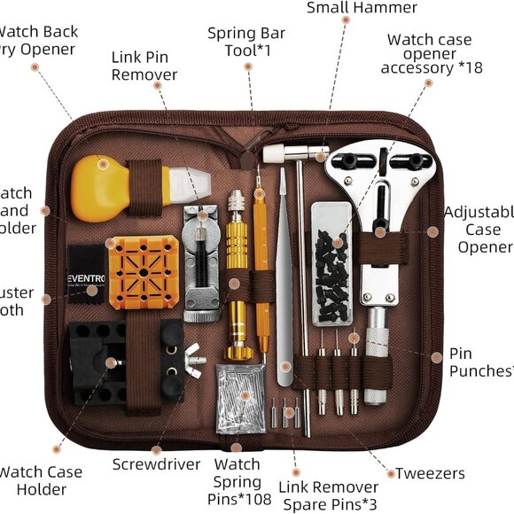 Watch Repair Kit, Eventronic Professional Watch Battery Replacement Tool - Picture 7 of 7